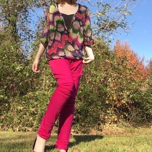 💐 Democracy Colorful Wrap Top